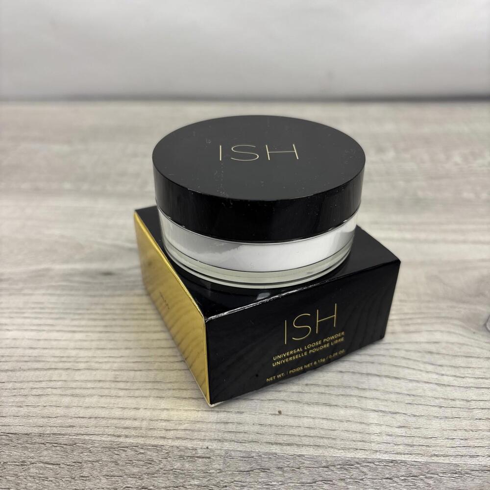 ISH Universal Loose Makeup Setting Powder 0.29 oz Full Size New in Box